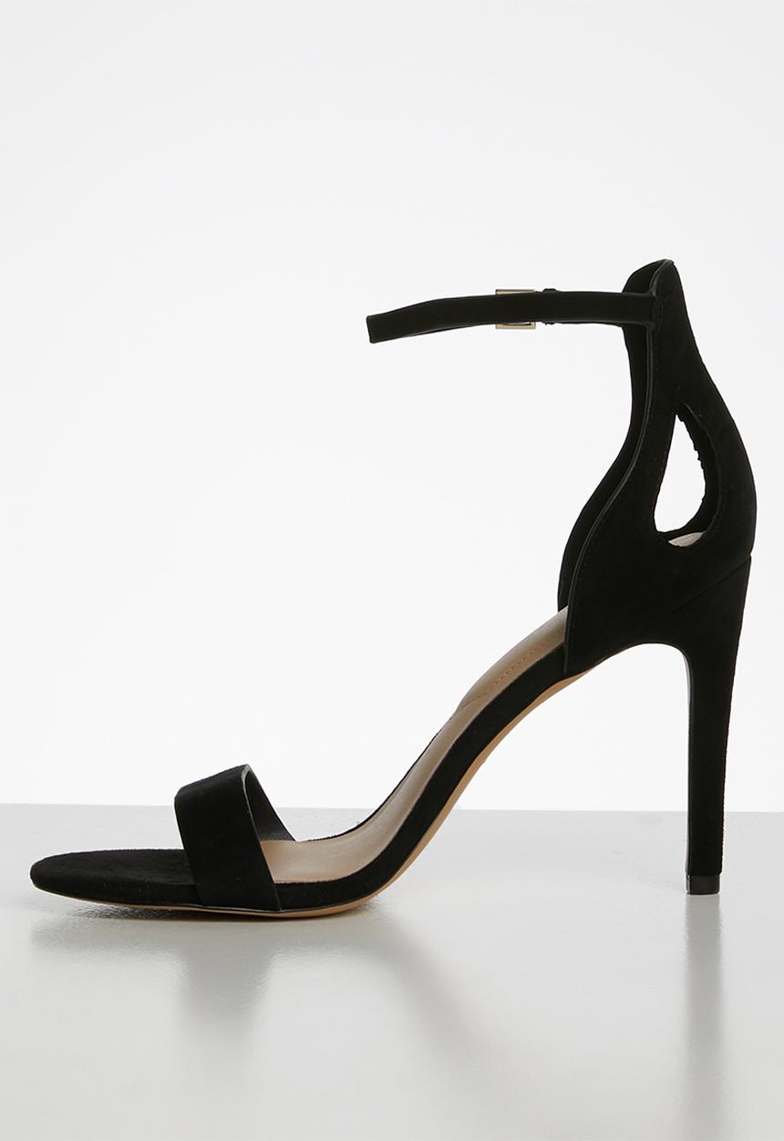 ALDO - Violla suede heel - black
