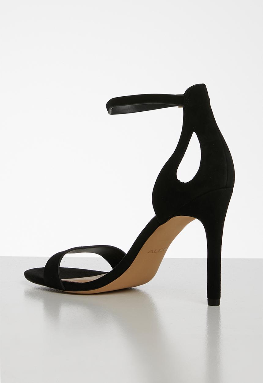 ALDO - Violla suede heel - black