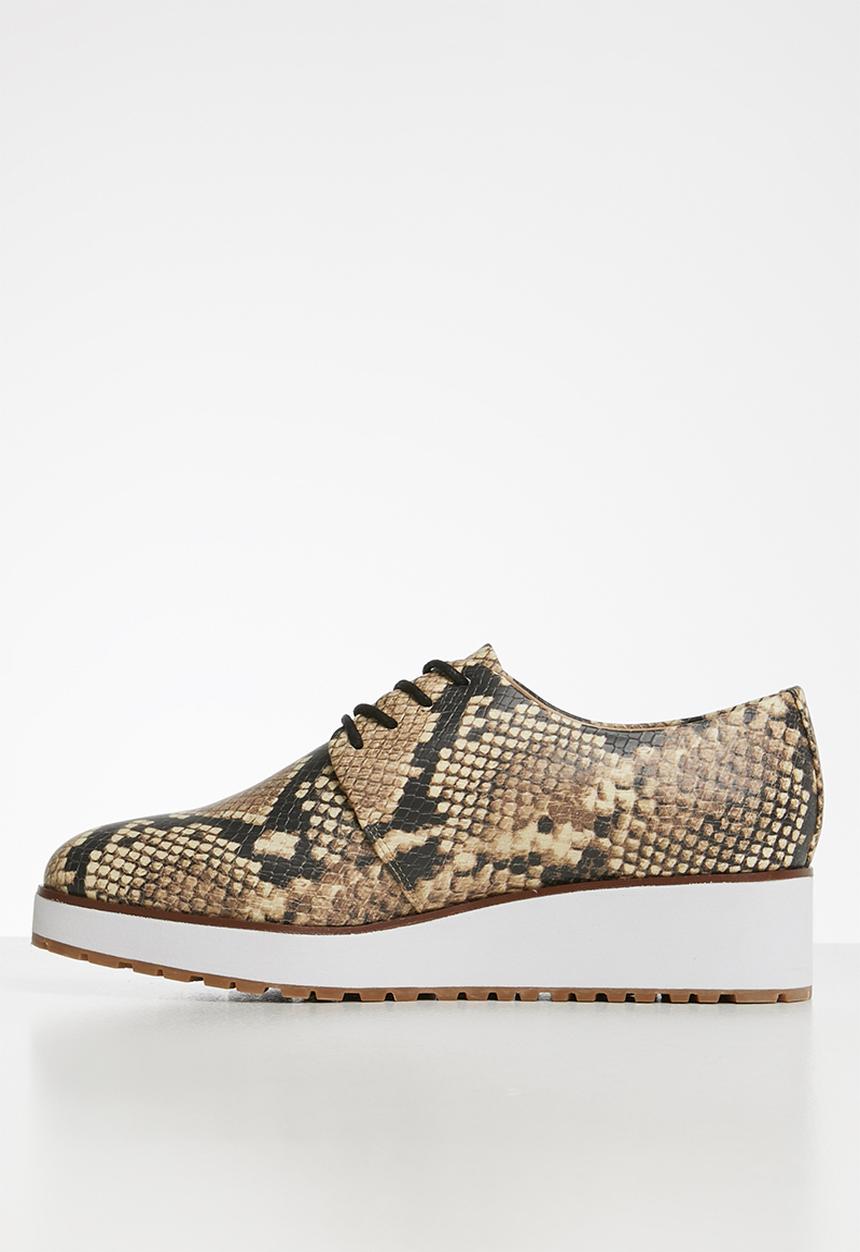 ALDO - Lovirede oxford - beige & brown 