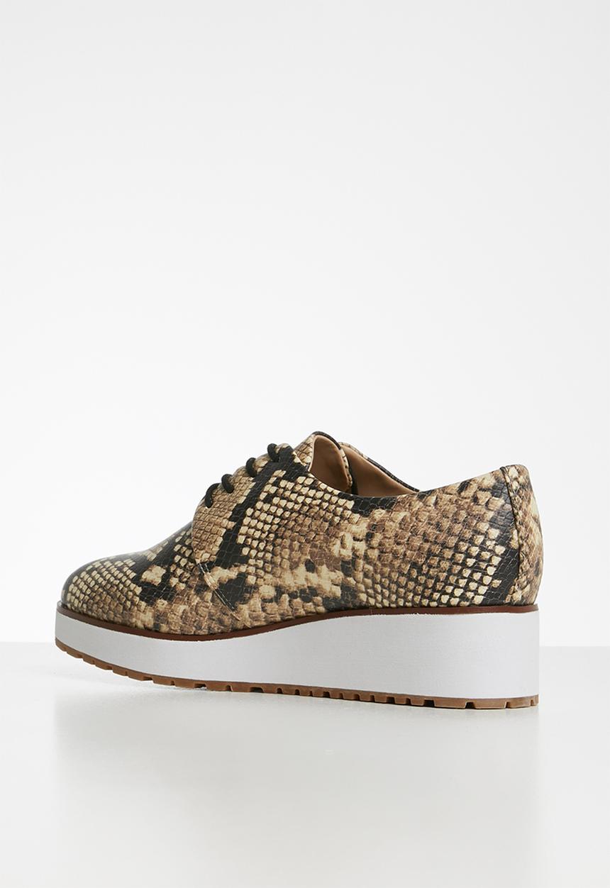 ALDO - Lovirede oxford - beige & brown 
