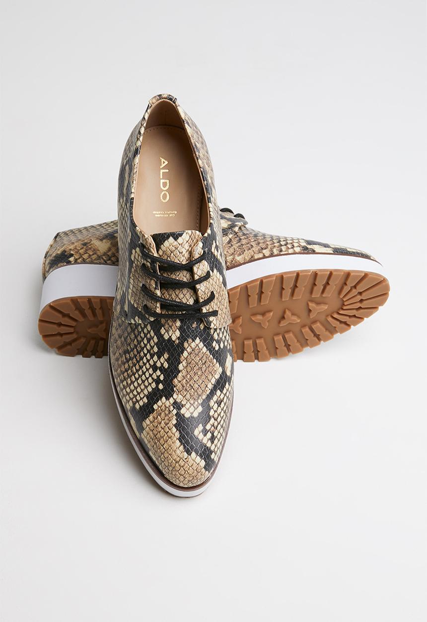 ALDO - Lovirede oxford - beige & brown 