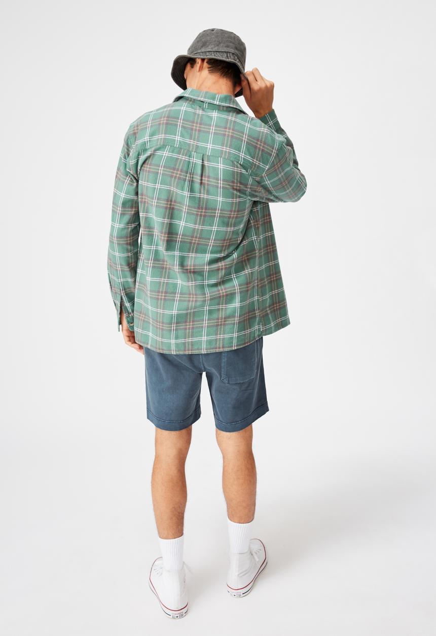 Factorie - Flanno shirt - green 
