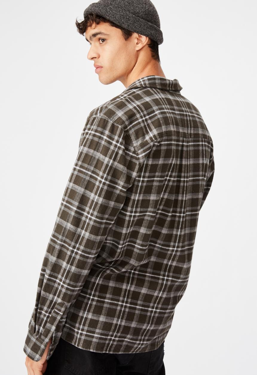 Factorie - Flanno shirt - brown 
