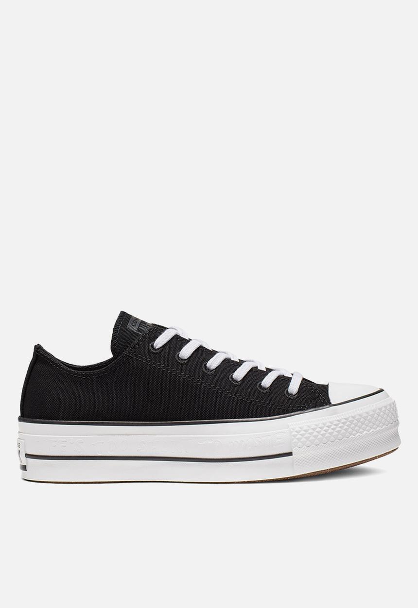 Converse - Chuck Taylor All Star lift ox - black & white 