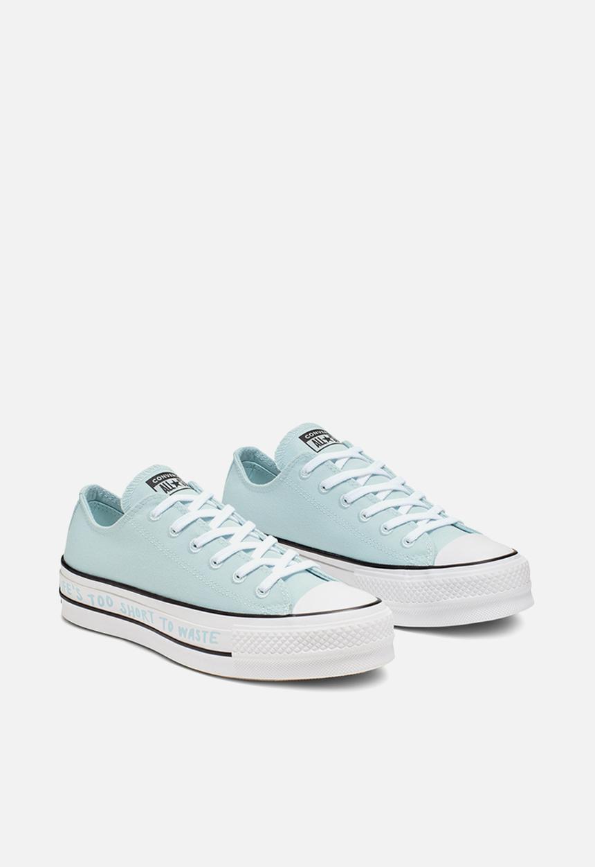 Converse - Chuck Taylor All Star lift ox - polar blue/white/black 