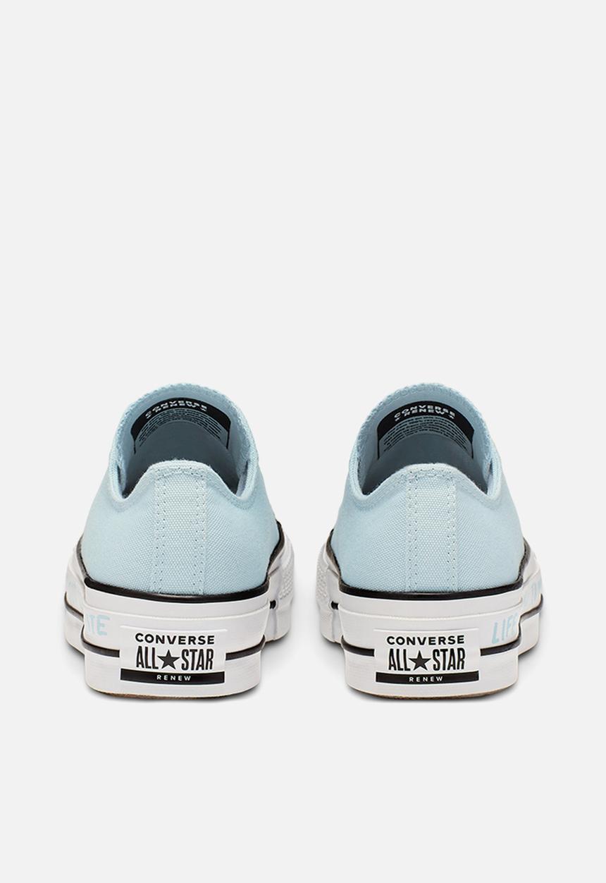 Converse - Chuck Taylor All Star lift ox - polar blue/white/black 
