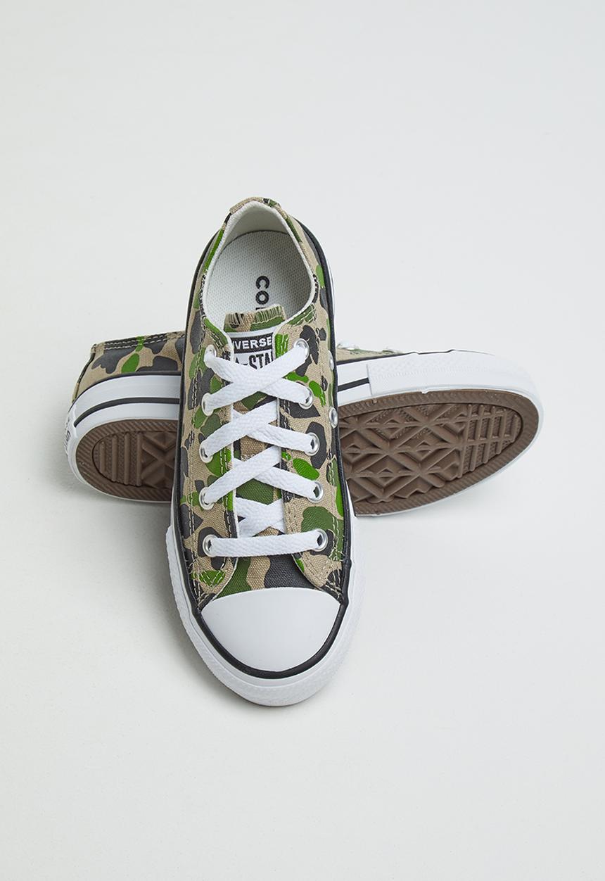 Converse - Chuck Taylor All Star camo - green