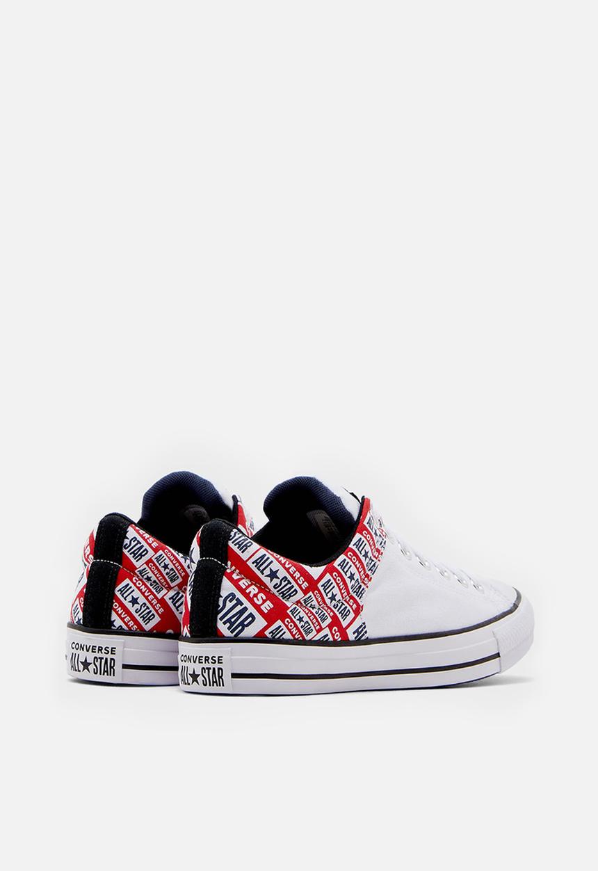Converse - Chuck Taylor All Star high street ox - white/multi/black logo play