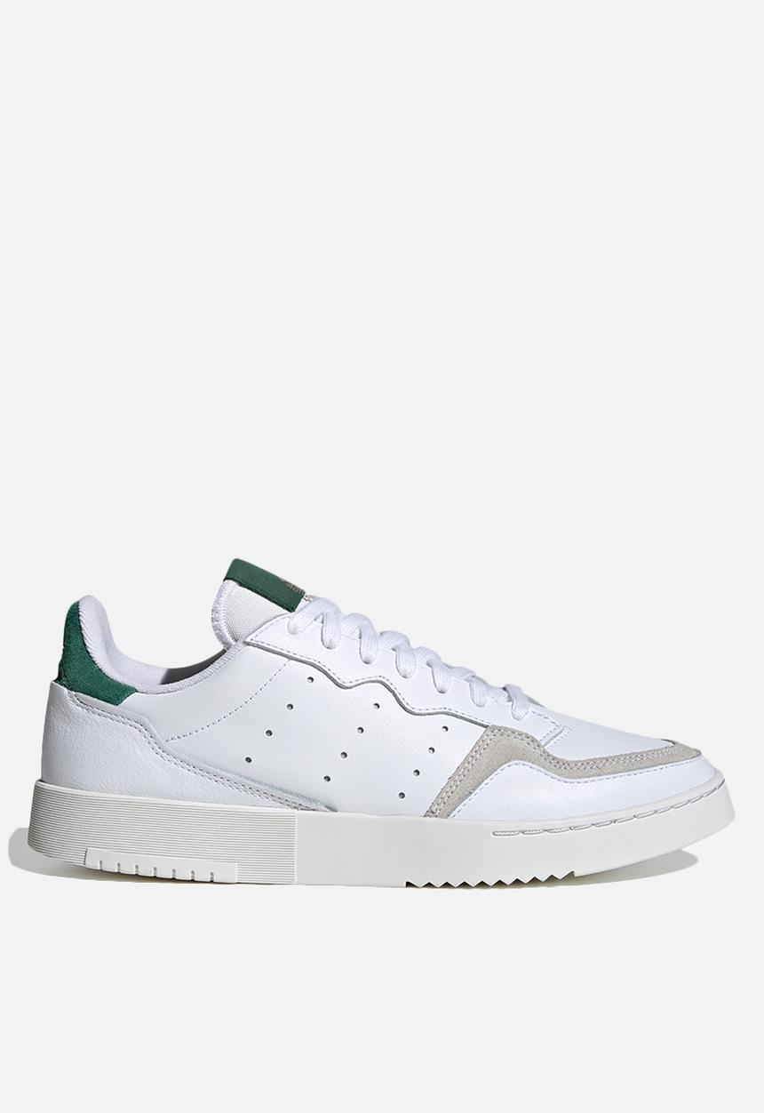 adidas Originals - Supercourt - ftwr white/ftwr white/collegiate green