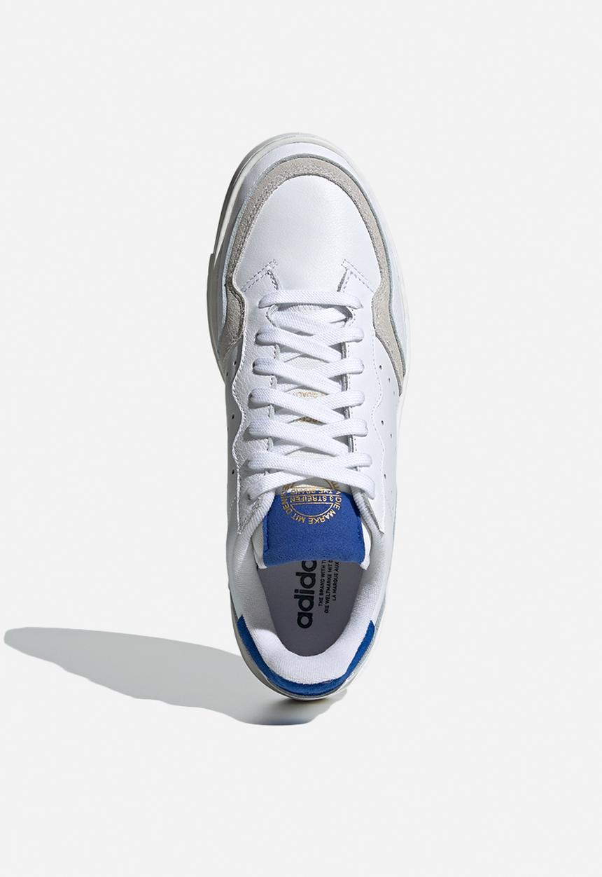 adidas Originals - Supercourt - off white/off white/team royal blue