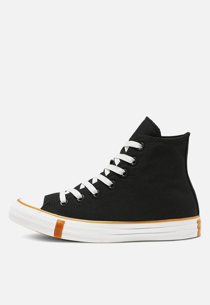 Converse - Chuck Taylor All Star hi - black/white/light brown 
