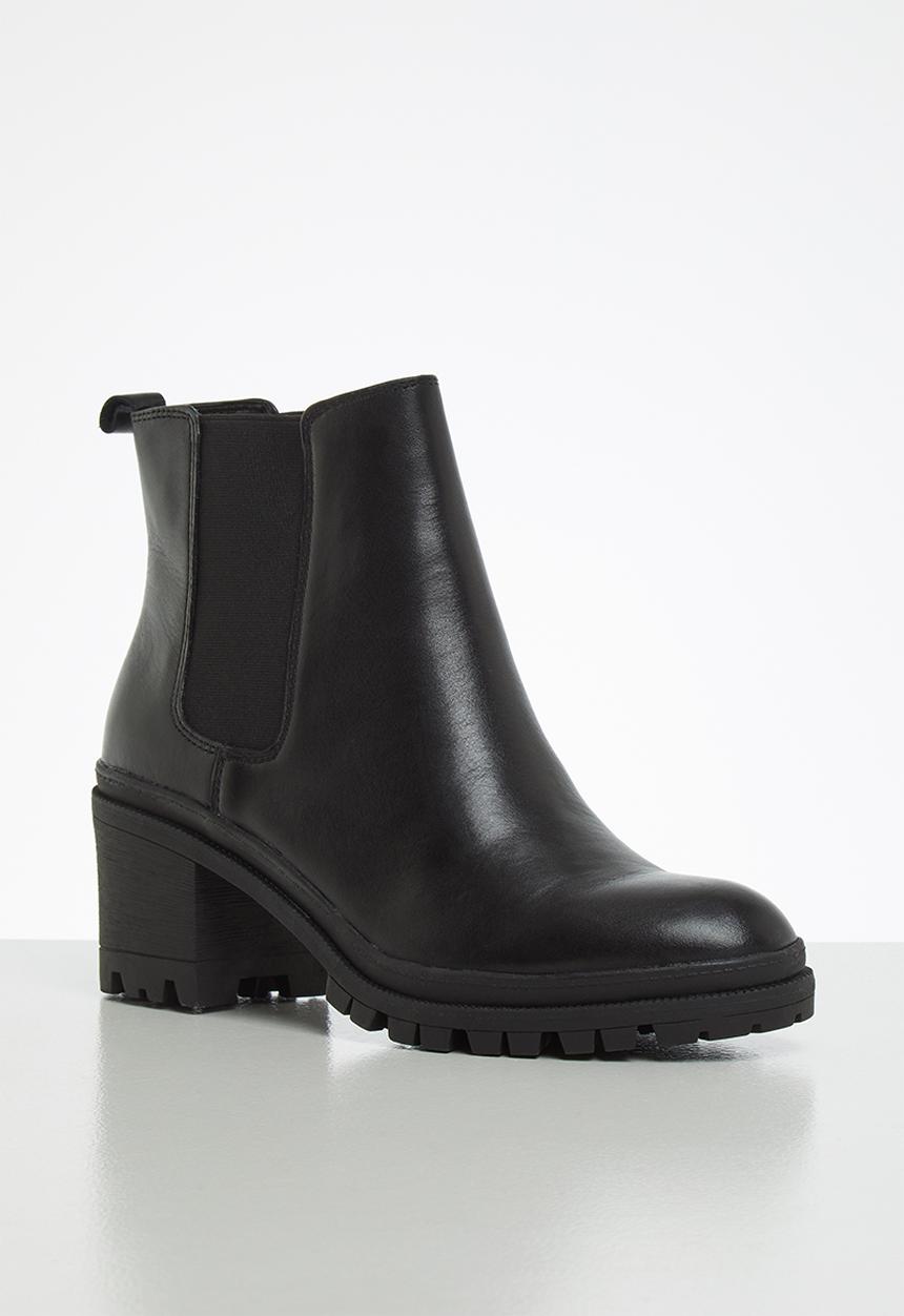 ALDO - Brerravia leather boot - black