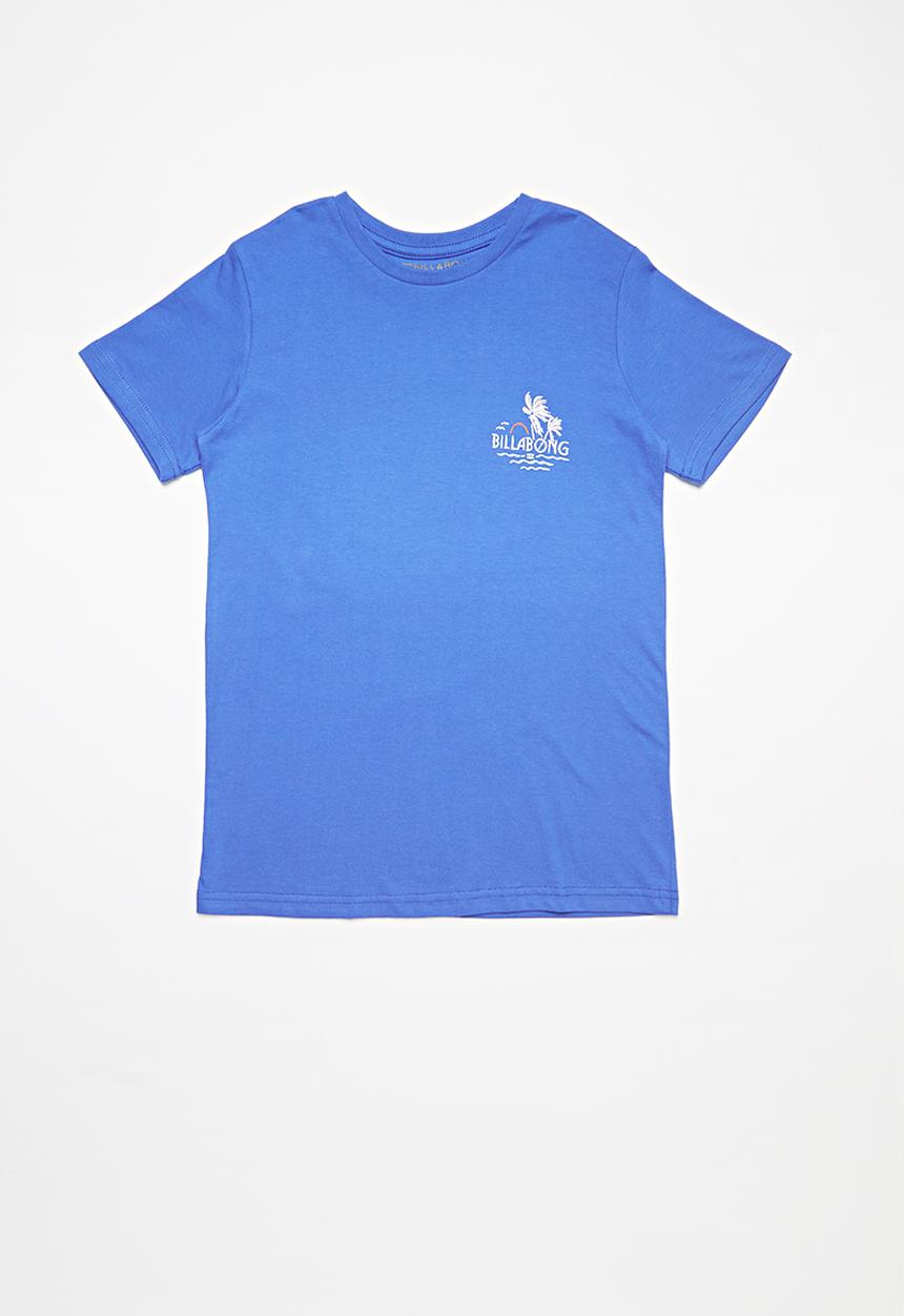 Billabong  - Social club short sleeve tee - blue