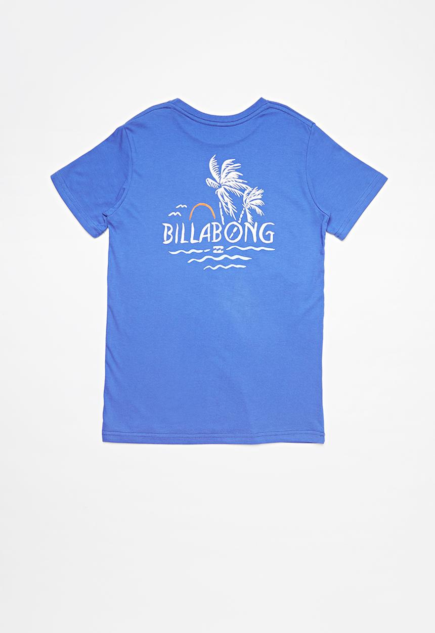 Billabong  - Social club short sleeve tee - blue
