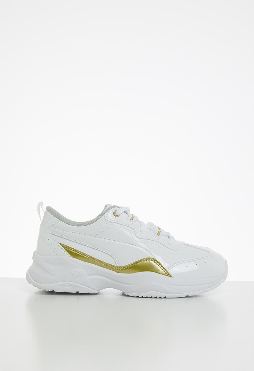 PUMA - Cilia patent ps Puma - white & gold