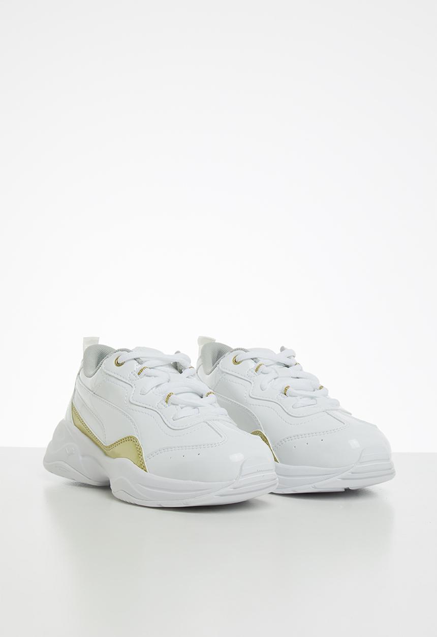 PUMA - Cilia patent ps Puma - white & gold