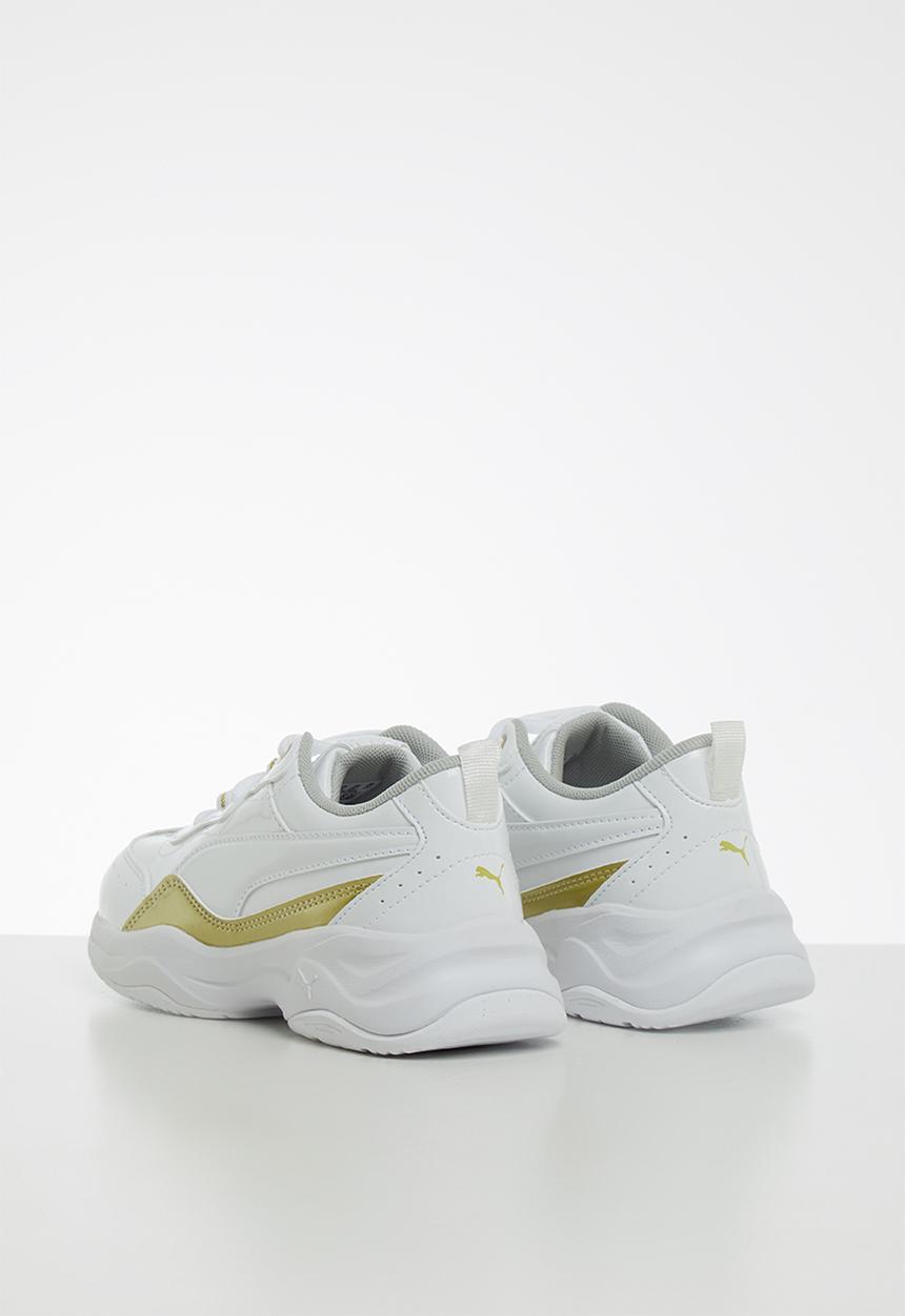 PUMA - Cilia patent ps Puma - white & gold