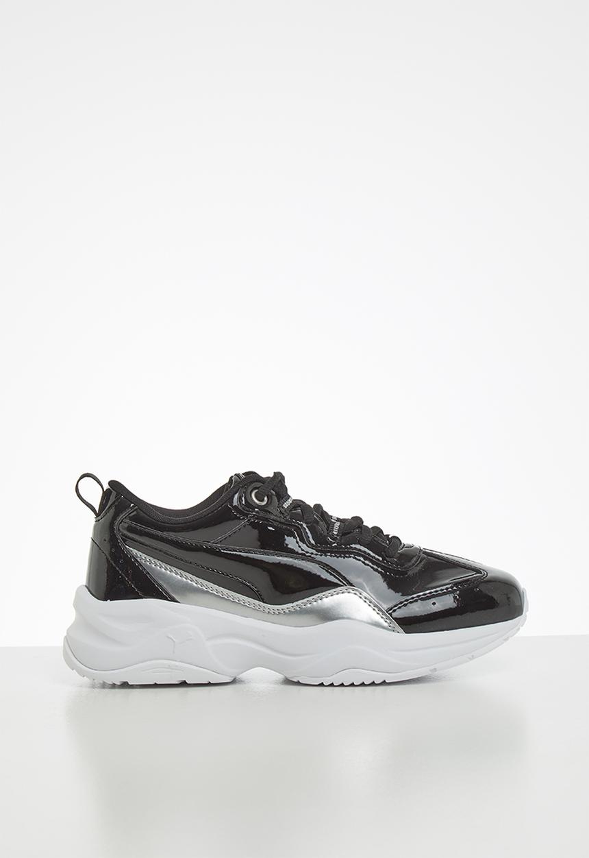 PUMA - Cilia patent jr Puma - black & silver