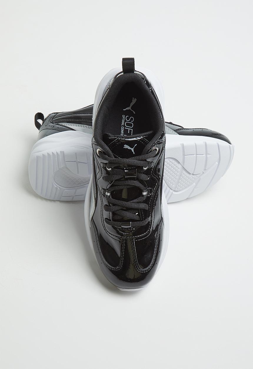 PUMA - Cilia patent jr Puma - black & silver
