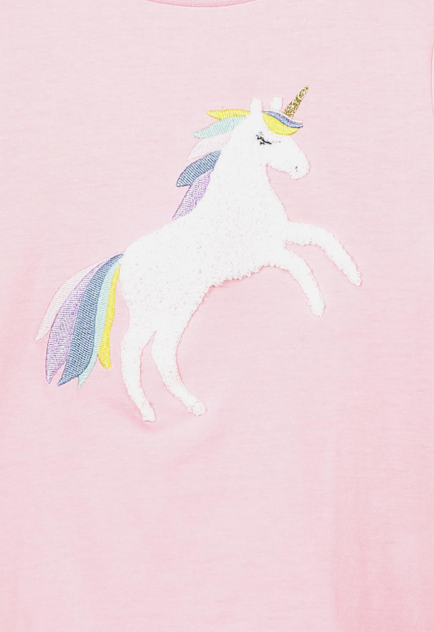 Cotton On - Stevie embellished tee - marshmallow/unicorn