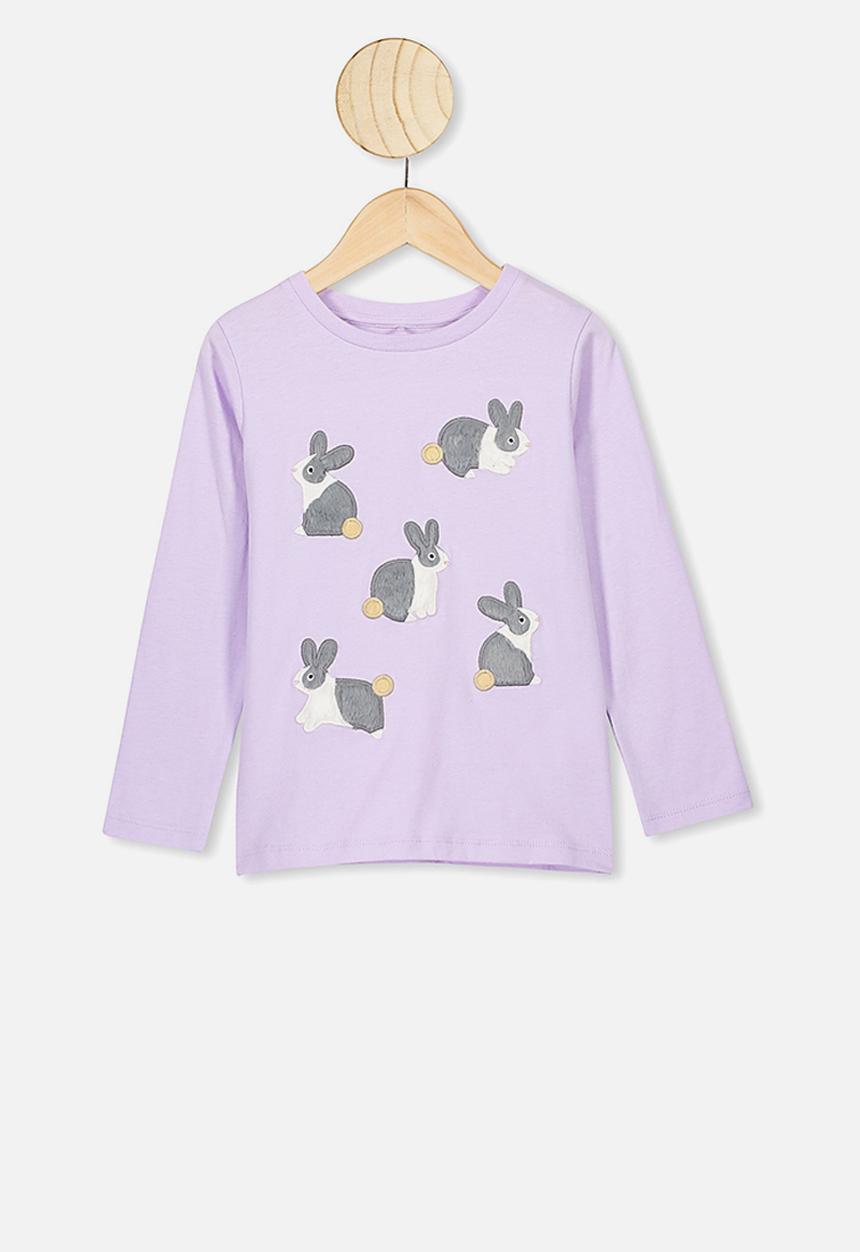 Cotton On - Stevie embellished tee - lilac