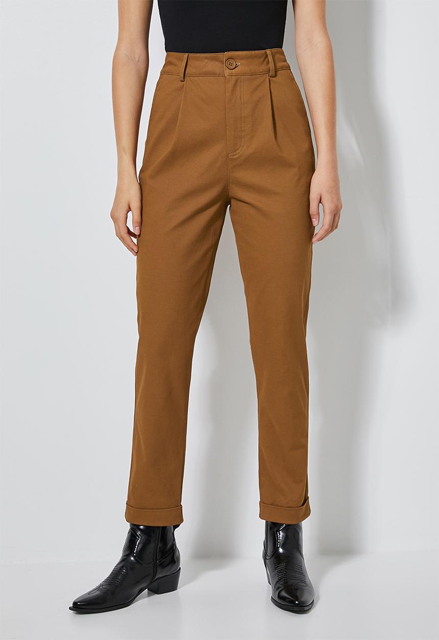 Superbalist - Tapered trousers - brown