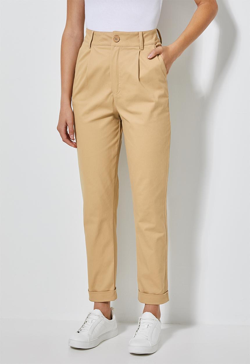 Superbalist - Tapered trousers - camel