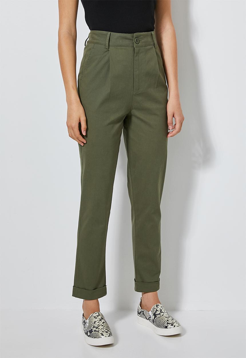 Superbalist - Tapered trousers - khaki