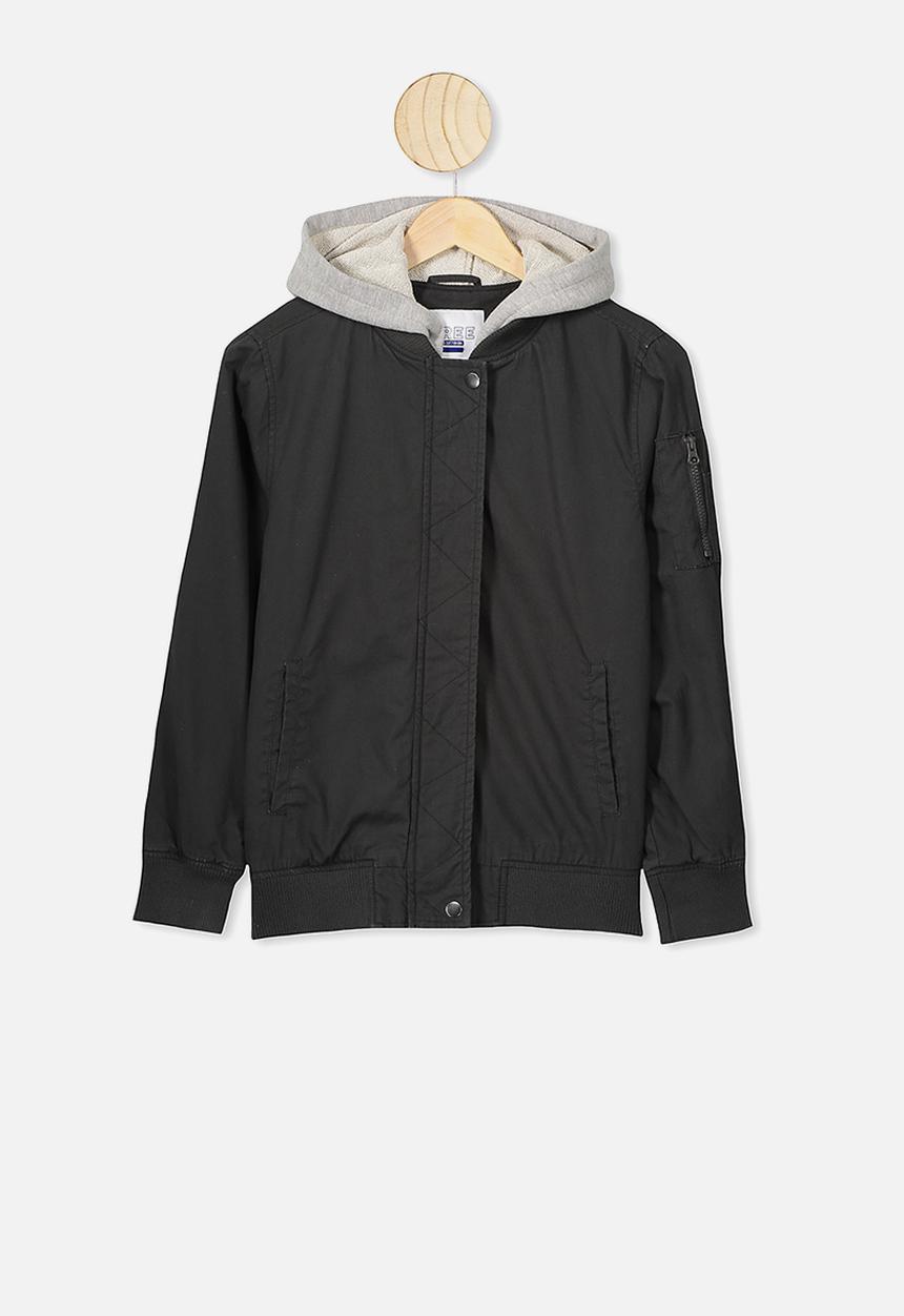 Free by Cotton On - Joe bomber - black