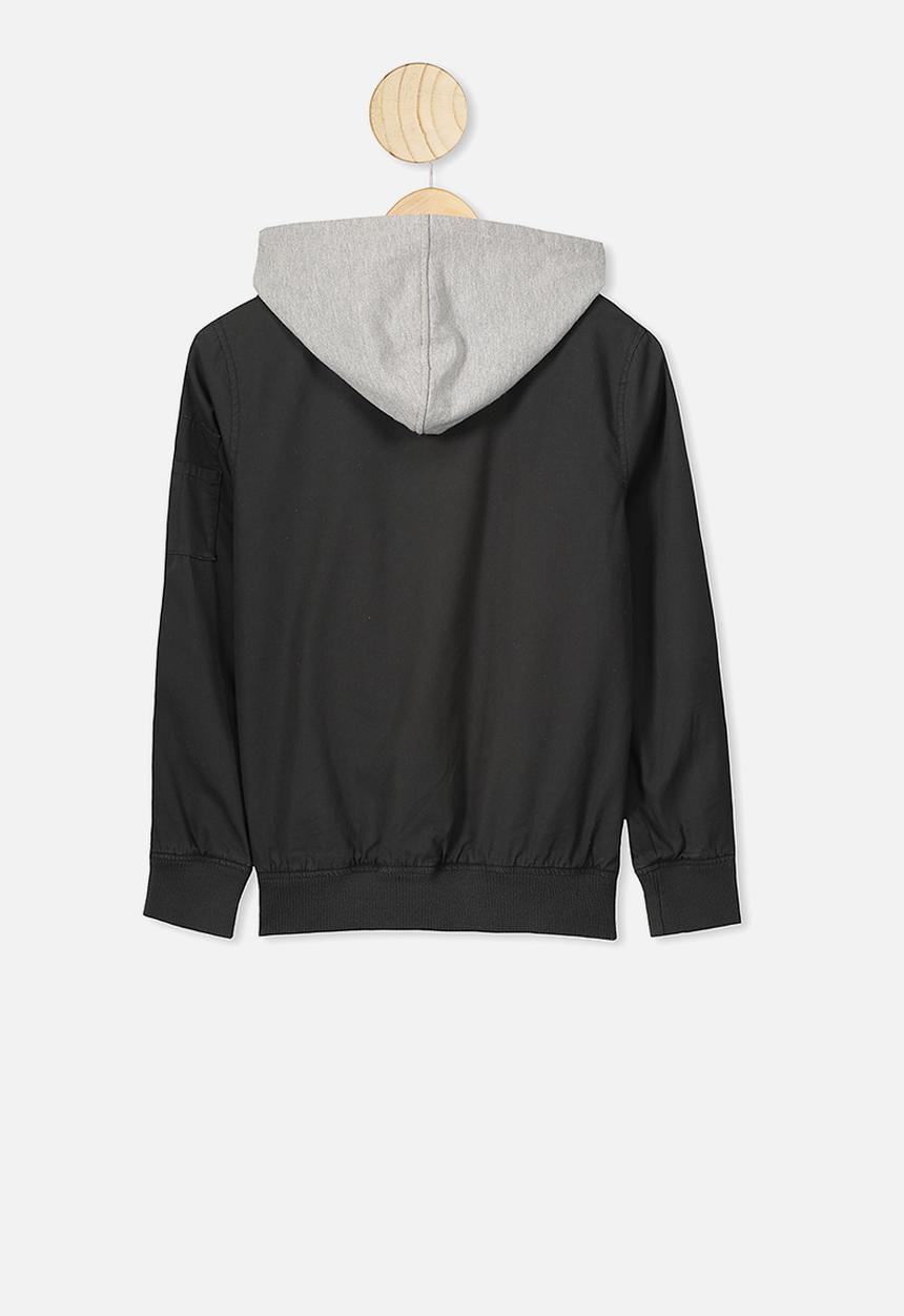 Free by Cotton On - Joe bomber - black