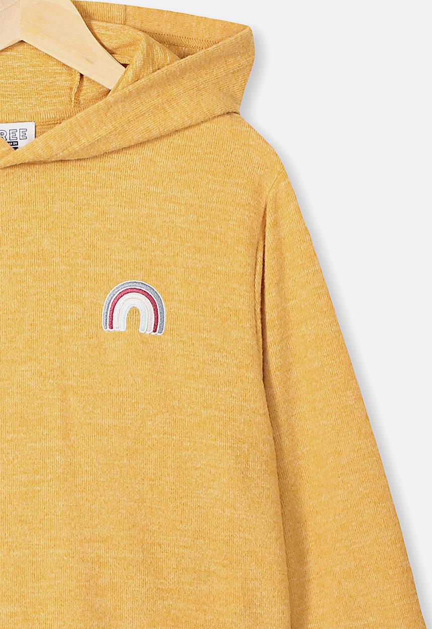 Free by Cotton On - Super soft hoodie - yellow 