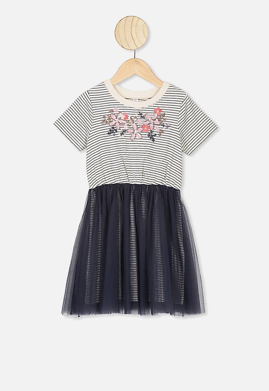 Cotton On - Vivienne dress up dress - ink stripe