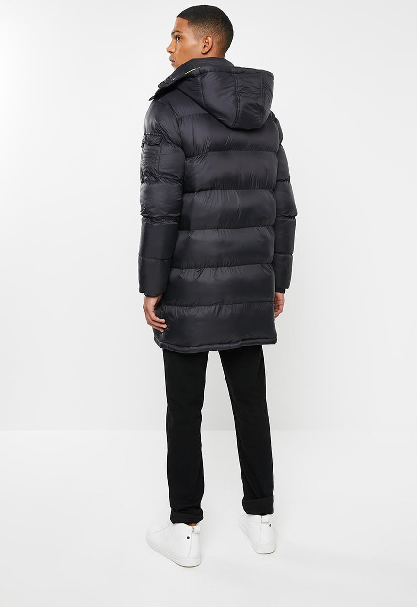Brave Soul - Armed multi pocket jacket - black