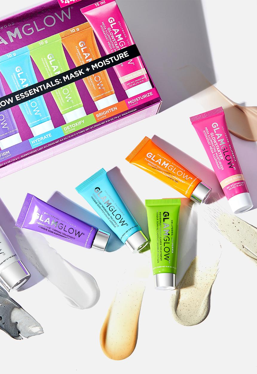 GLAMGLOW - Glow Essentials Mask + Moisture Multimasking Kit