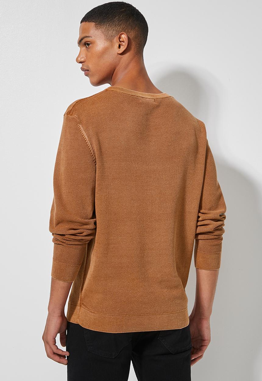 Superbalist - Authentic textured knit - rust
