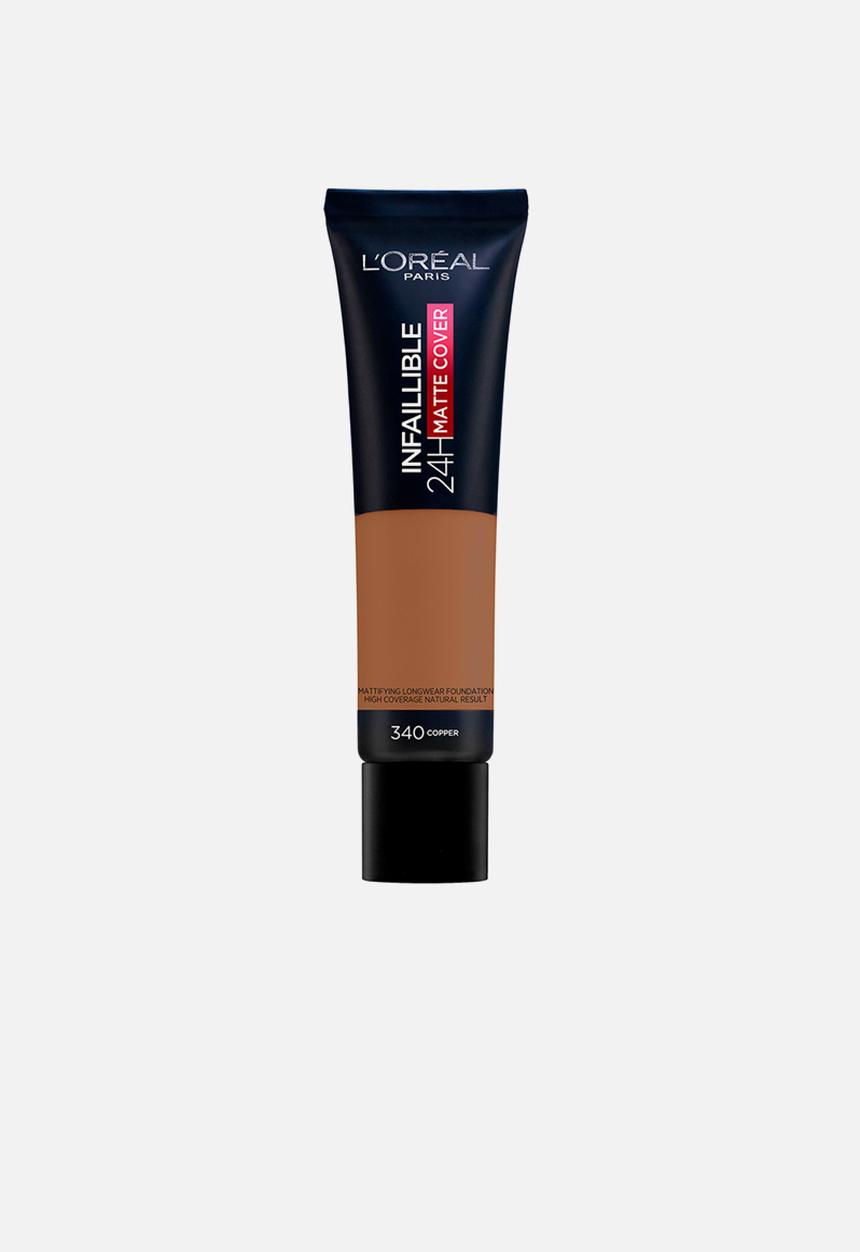 L'Oreal Paris - Infaillible matte 24h foundation - 340 copper