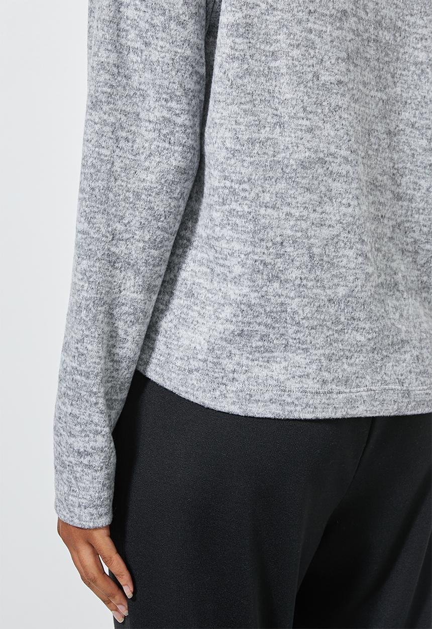 Superbalist - Soft touch poloneck - grey