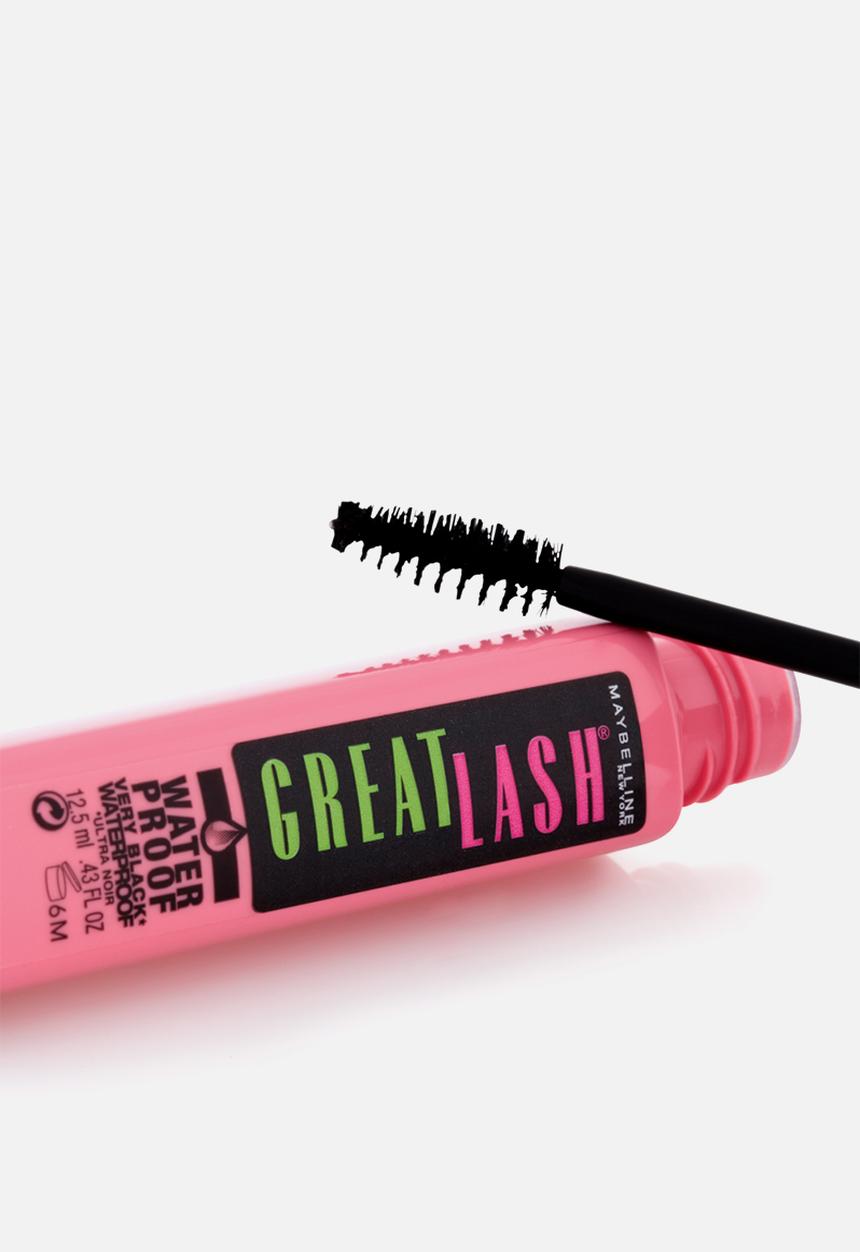 Maybelline - Great Lash Waterproof Mascara - Very Black