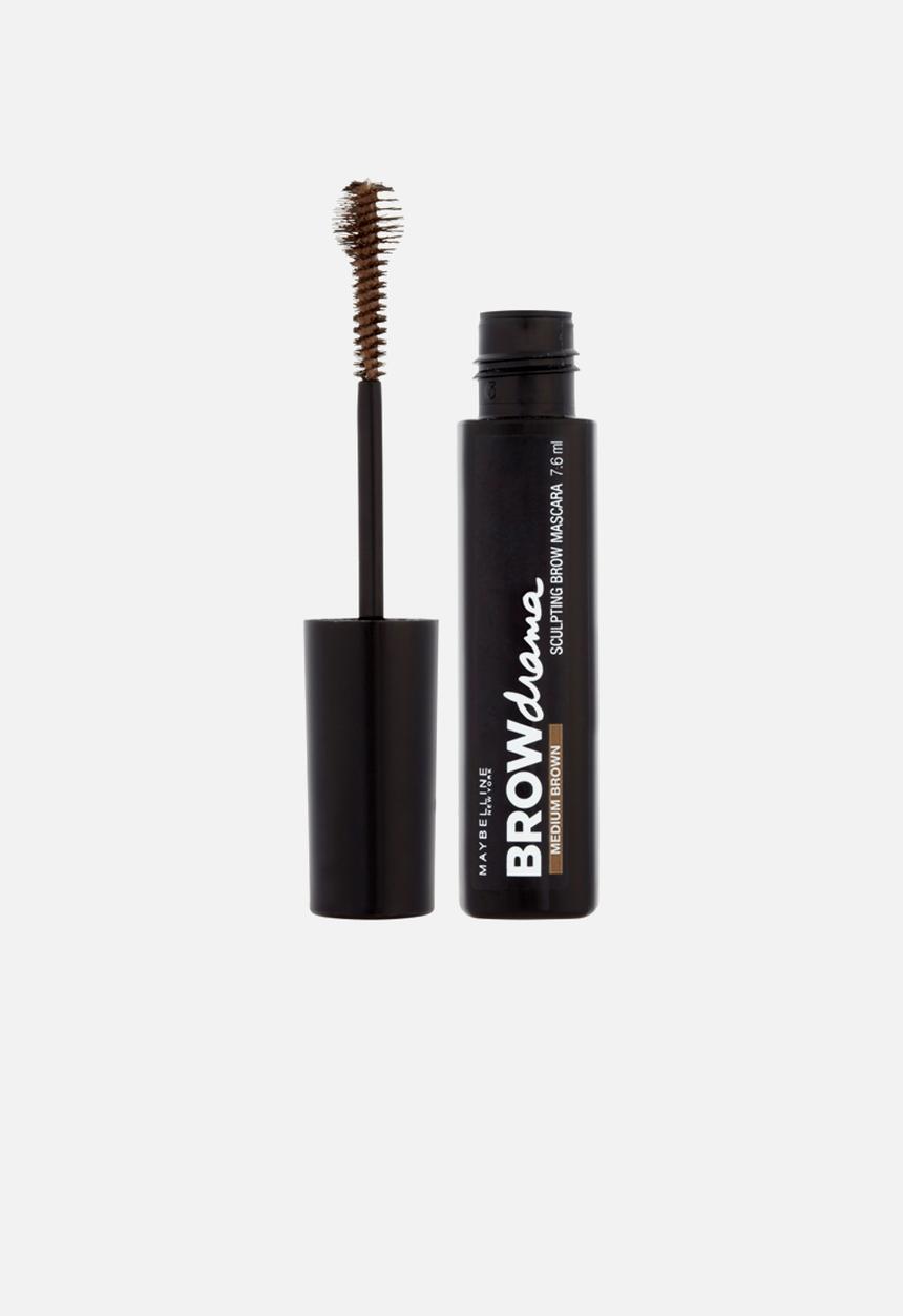 Maybelline - Brow drama sculpting brow mascara - medium brown