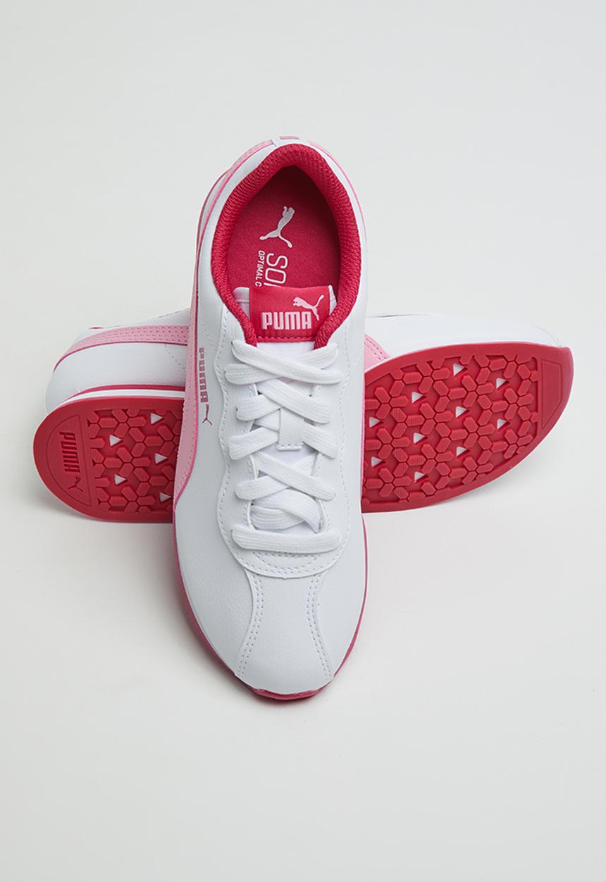 PUMA - Puma turin ii jr - white/peony