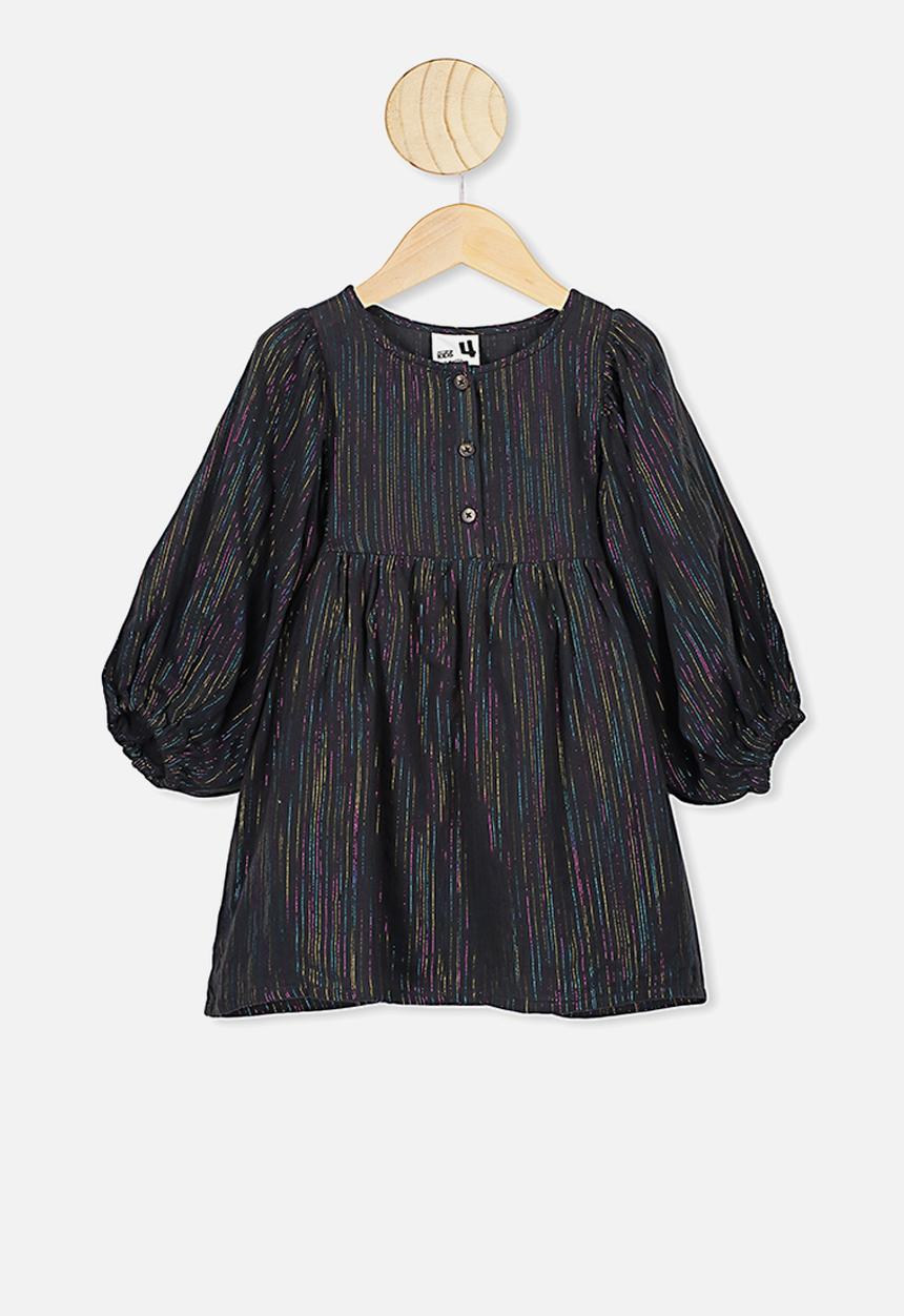 Cotton On - Goldie long sleeve dress - phantom