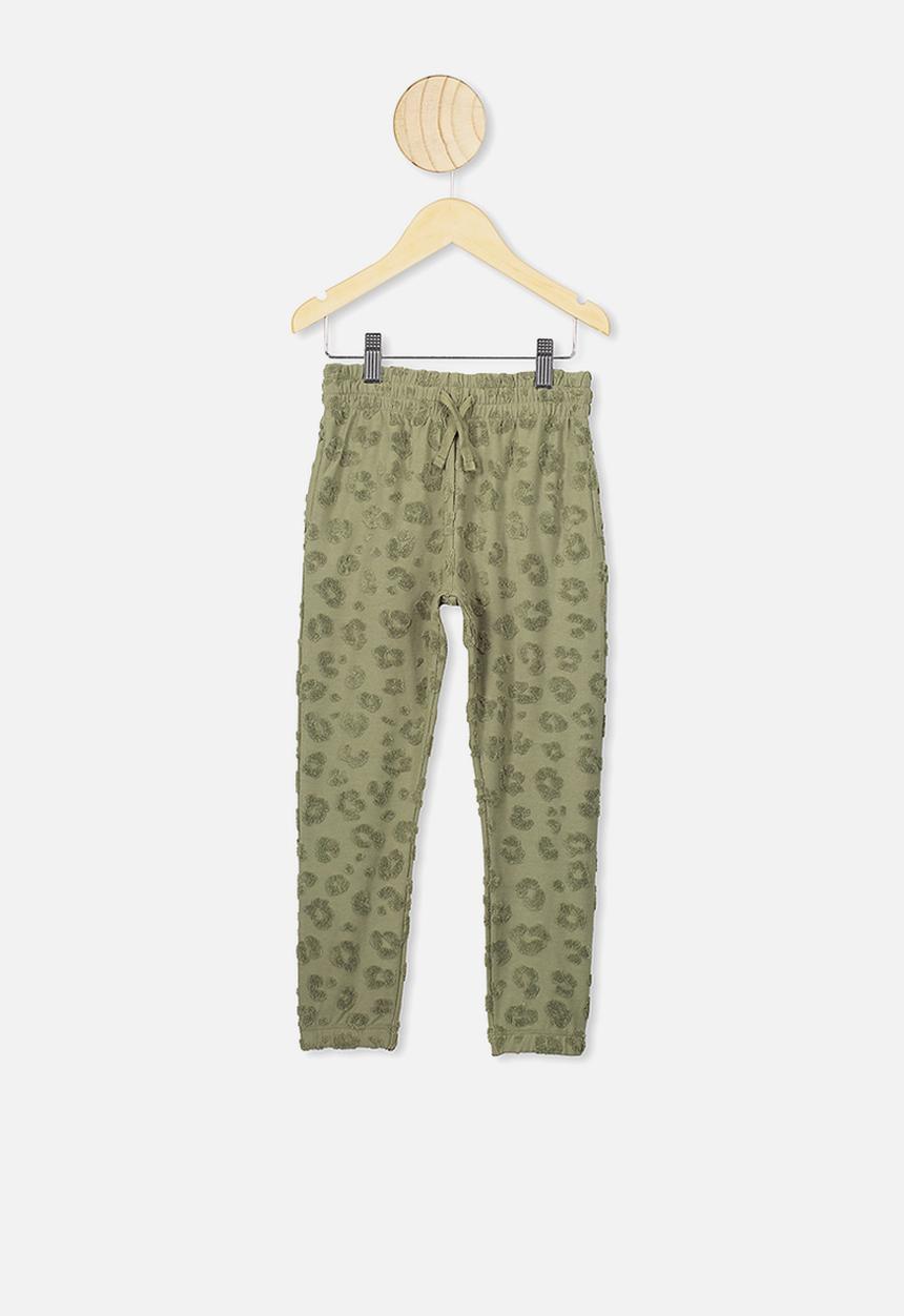 Cotton On - Keira cuff pant - green