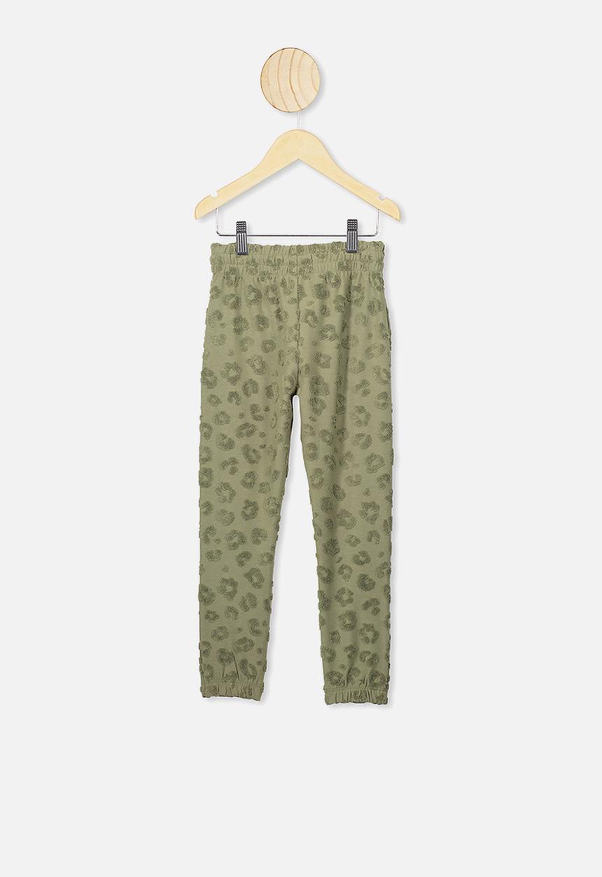Cotton On - Keira cuff pant - green