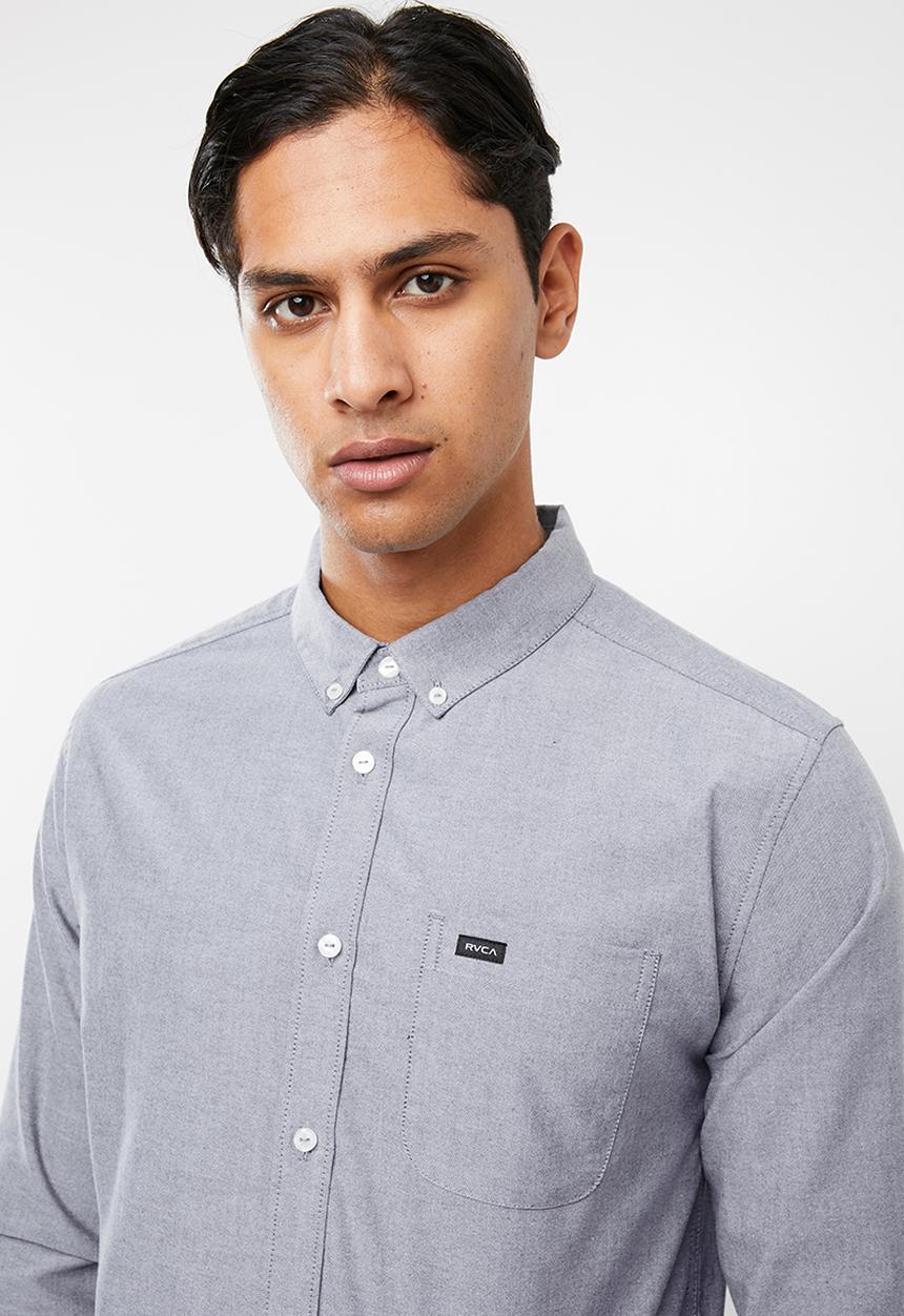 RVCA - That'll do stretch shirt - blue
