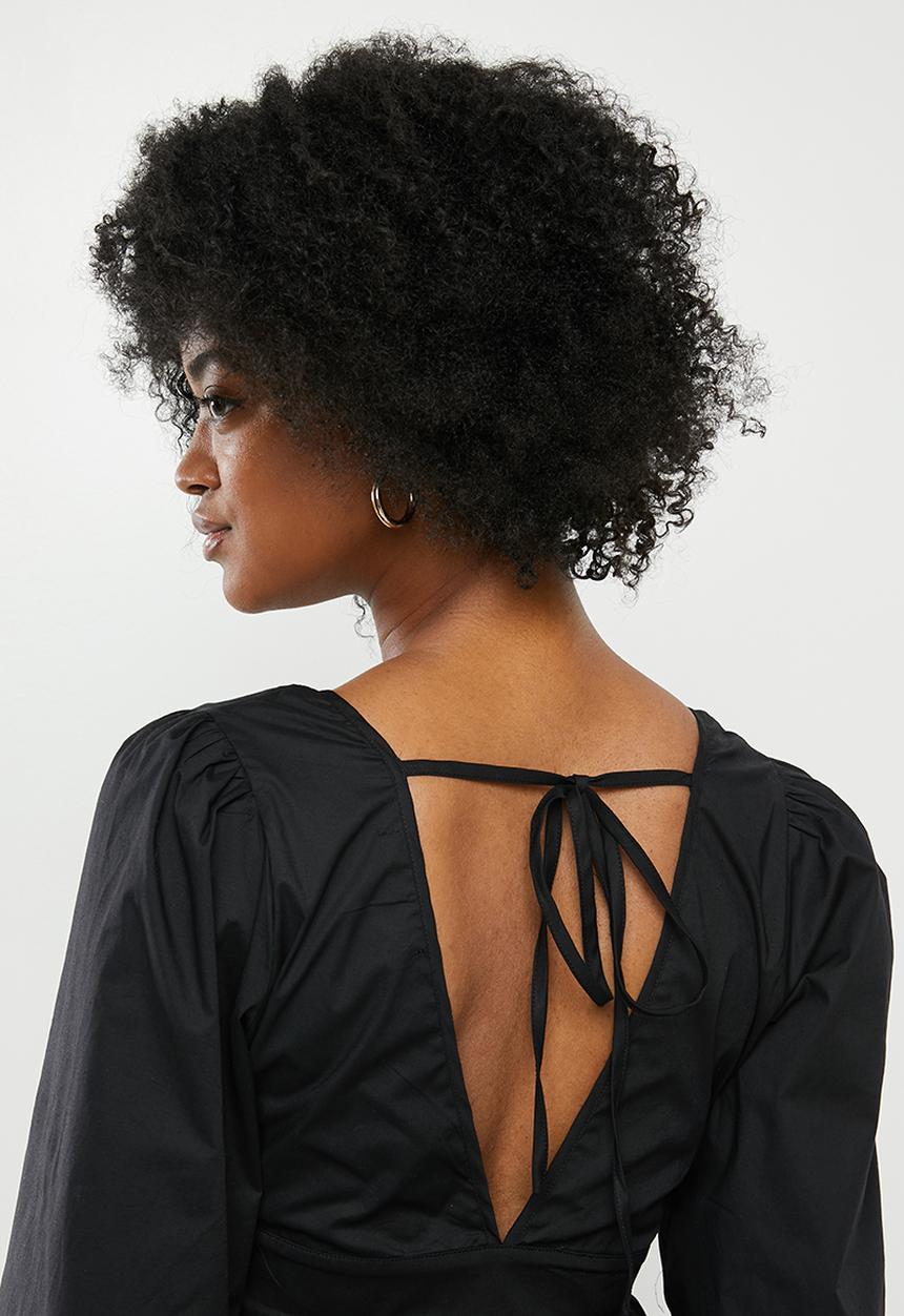 Glamorous - V-neck blouse - black