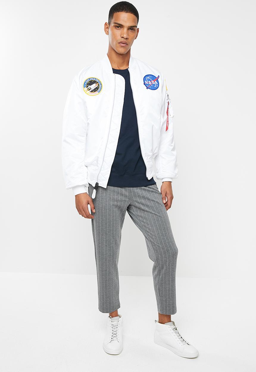 Alpha Industries - Nasa ma-1 flight jacket - white