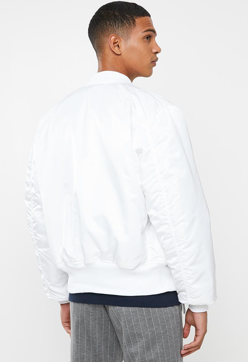 Alpha Industries - Nasa ma-1 flight jacket - white