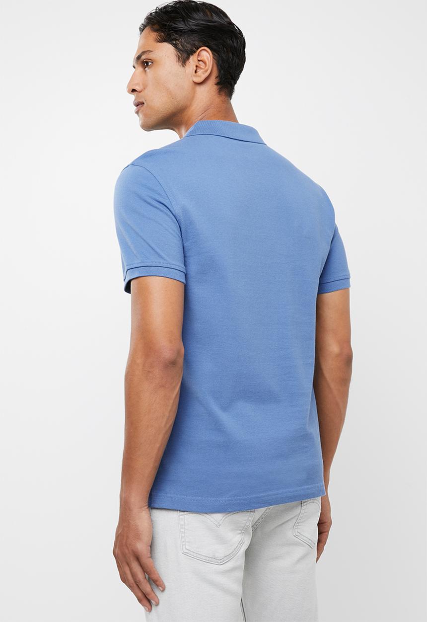 Levi’s® - Housemark patch polo - blue