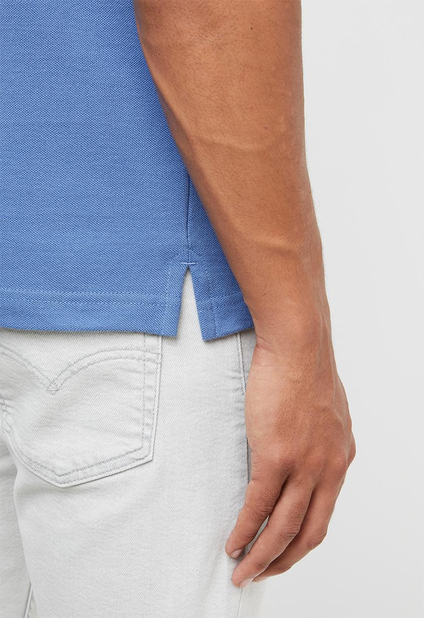 Levi’s® - Housemark patch polo - blue
