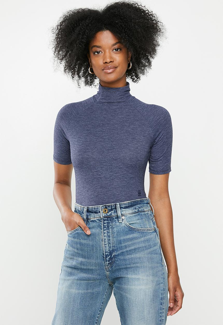 G-STAR - Melam slim bodysuit - blue